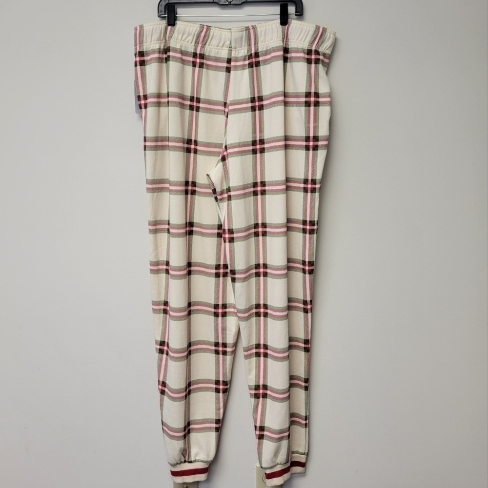 Disney Parks Donald Duck Holiday Plaid Lounge Pant XL - Picture 3 of 8